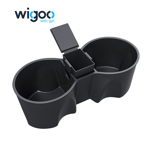 Wigoo Cup Holder Insert for Tesla Model Y/3