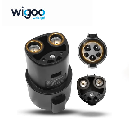 Wigoo J1772 to Charge Adapter for Tesla Model 3, Y, S, X, and Cybertruck